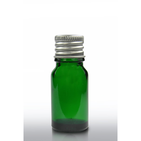 10ml Green DIN18mm Euro Glass Bottle Essential Oil Glass Bottle with dropper or screw cap or fine mist spray
