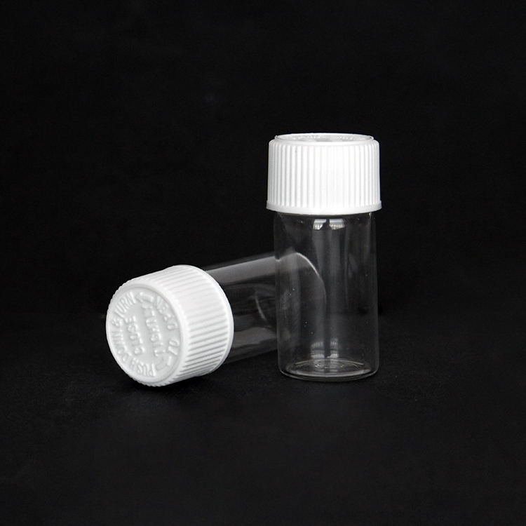 10ml Health And Fragrances Liquid Oil Bottles Empty 5ml 1/2 Dram Amber Glass Vials With Child Proof Cap