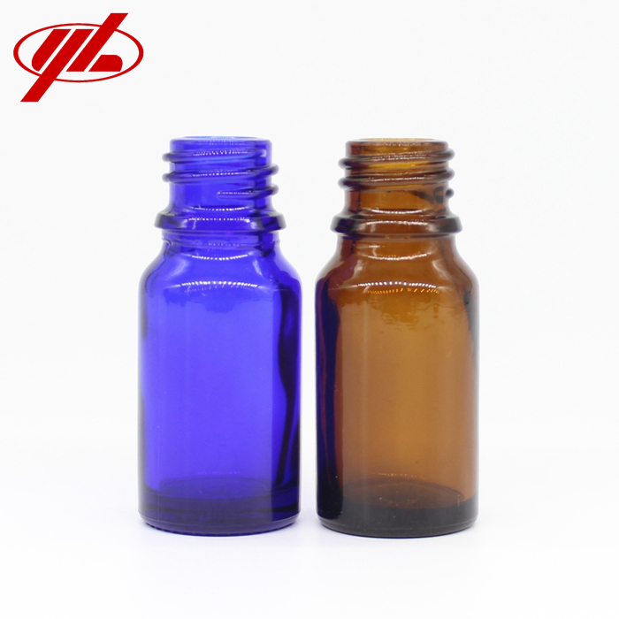 10ml Medical or Cosmetic Clear and Amber Glass Bottle Vial