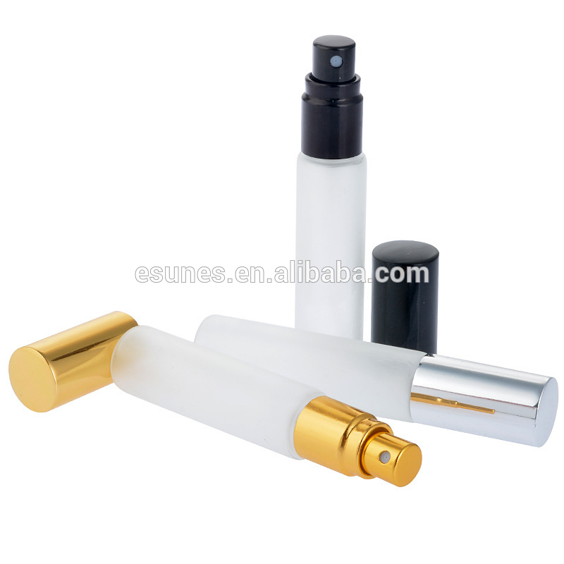 10ml Mini Portable Travel Frosted Glass Perfume Spray Bottle