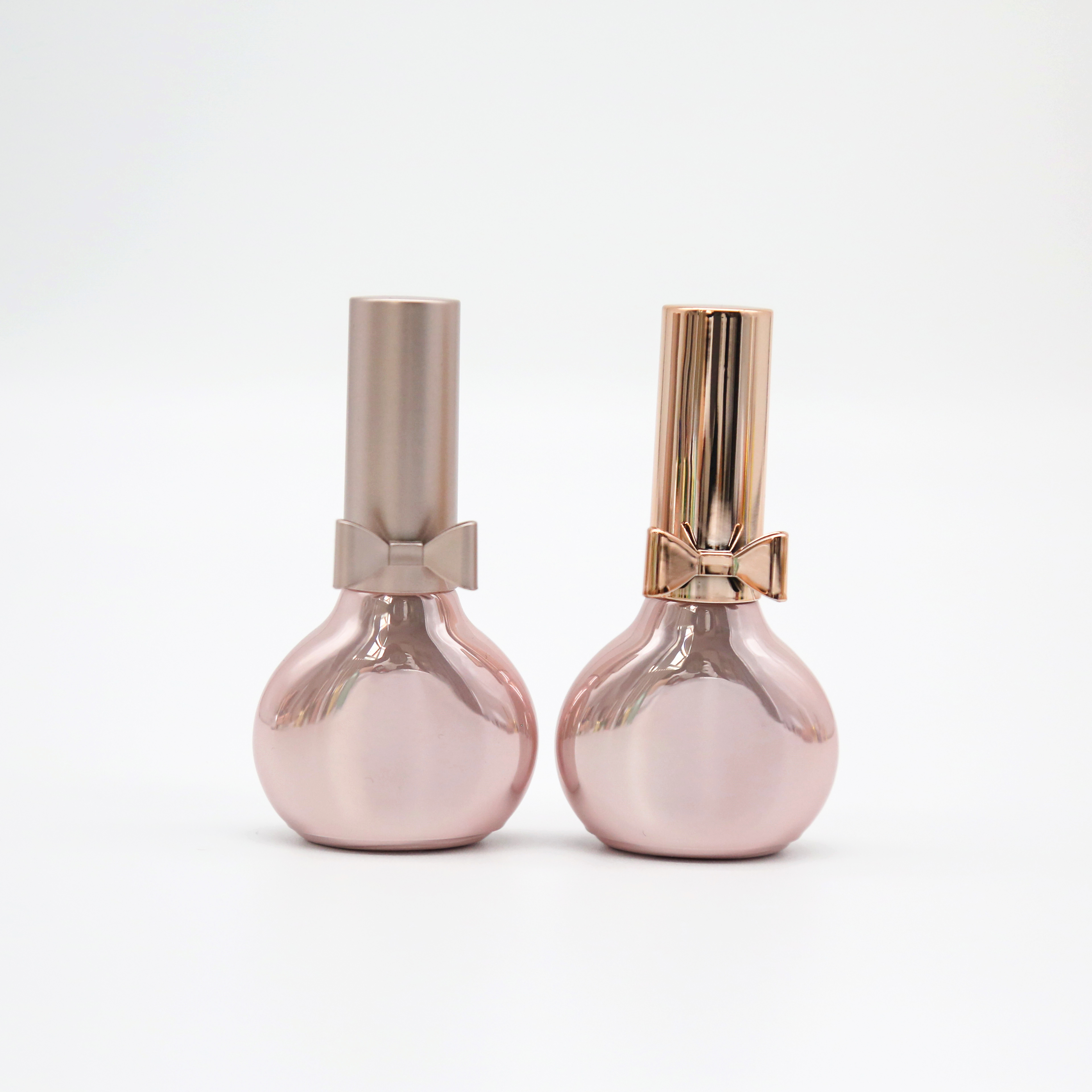 10ml Nail Polish Oil round shape Nail Glass Bottle With Brush and Cap