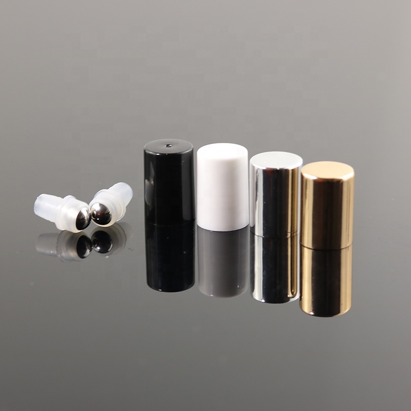 10ml New fashion clear ball shape per fume roll on bottle glass (NRB04A)