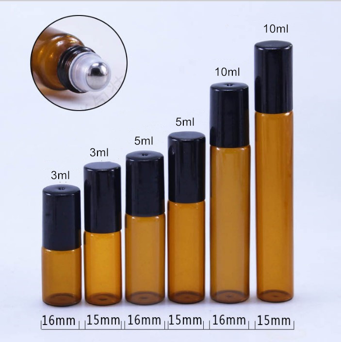 10ml Oil Roll On Bottle Amber 15ml Glass 10ml aluminium bottle10ml amber bottle