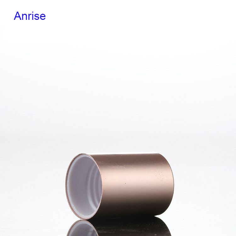 10ml Pink Glass Essential Oil Use Roll On Bottle With Crystal Gemstone Roller Ball and Rose Gold Cap