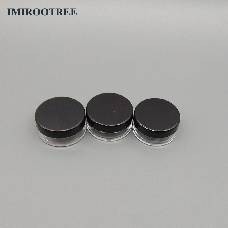 10ml Plastic Wax Container Box Cosmetic Sample Jars Case 10g Clear Container For Dry Wax Thick Oil Grease