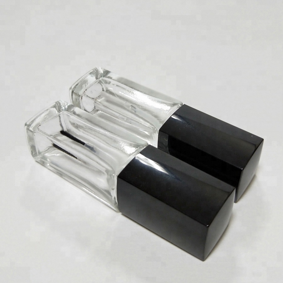 10ml Rectangular Shaped Lipstick Glass Nail Polish Bottle