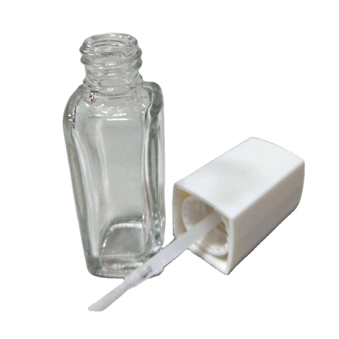 10ml Rectangular Shaped Lipstick Glass Nail Polish Bottle