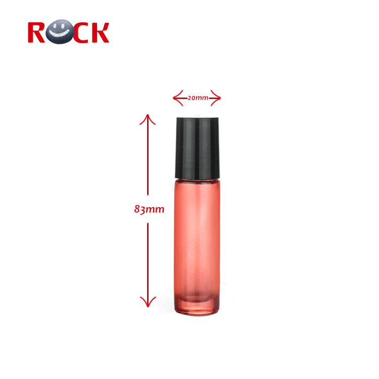 10ml Roll On Glass Bottle With metal Roller Ball And Metal Cap
