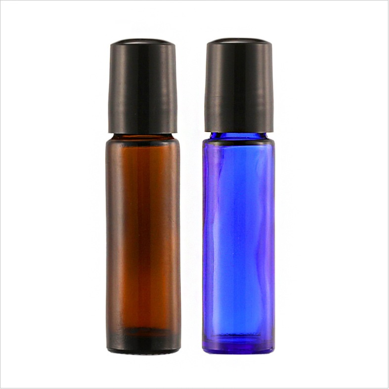 10ml Roll-on amber perfume empty bottles