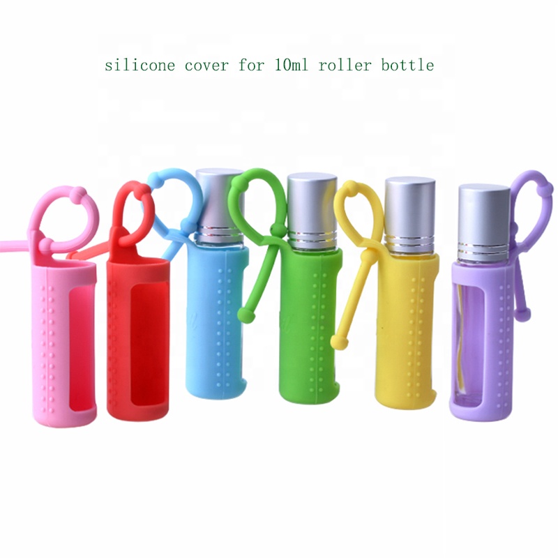10ml Silicone Roller Bottle Holder Sleeve Essential Oil Bottle Protective Cover For Travel
