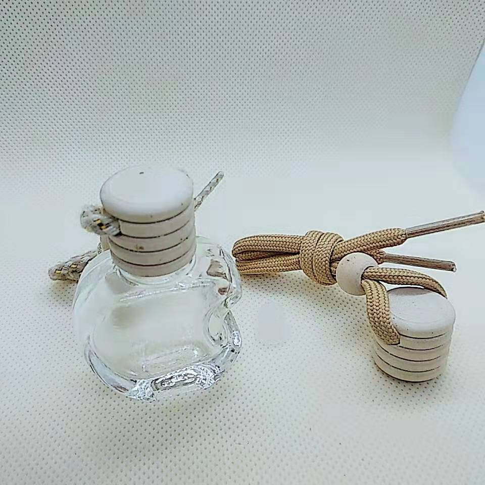 10ml Stock Apple Shape Empty Refill Diffuse Fragrance Car Pendant Perfume Bottle