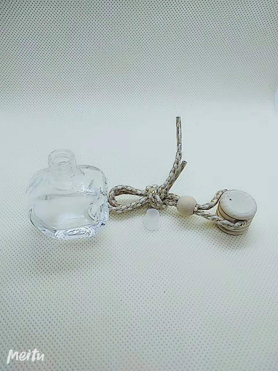 10ml Stock Apple Shape Empty Refill Diffuse Fragrance Car Pendant Perfume Bottle
