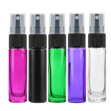10ml Thickening Glass Gradient Color Perfume Pump Spray Bottle Mist Atomizer