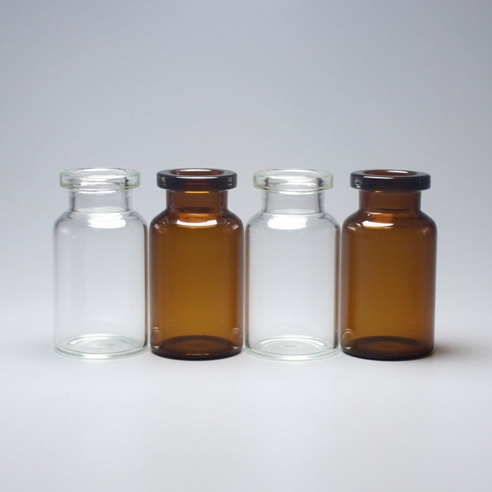 10ml Transparent or Amber Medical Injection Borosilicate Tubular Glass Bottle Vial