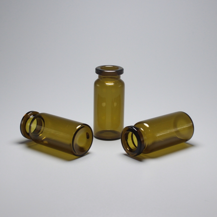10ml Transparent or Amber Medical Injection Borosilicate Tubular Glass Bottle Vial