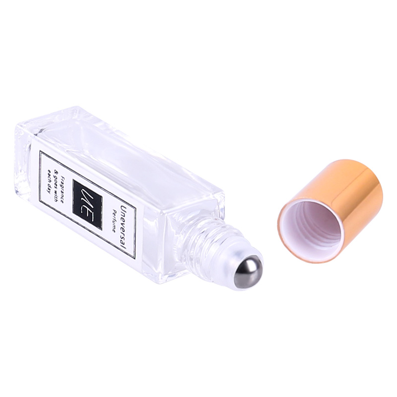 10ml Traveling Mini Portable Clear Thin Perfume Bottle Refillable Empty Roller Ball Glass Bottle Atomizer