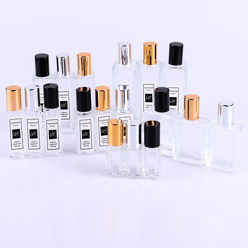 10ml Traveling Mini Portable Clear Thin Perfume Bottle Refillable Empty Roller Ball Glass Bottle Atomizer