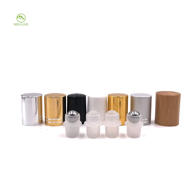 10ml amber blue clean frost glass roll on bottle essential oil bottle with stainless steel roller ball popular roller bottles