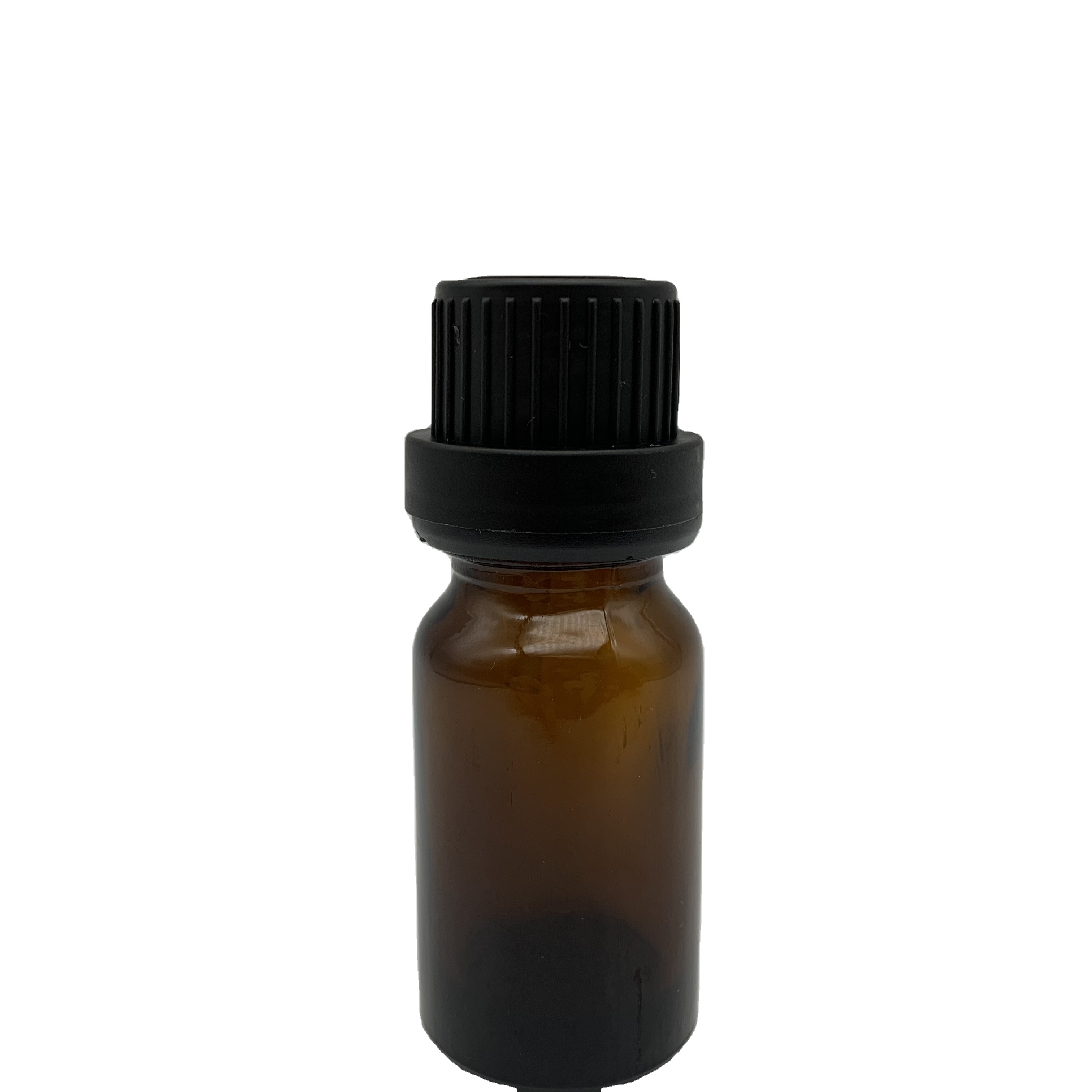 10ml amber euro glass bottle temper evident eye dropper bottle