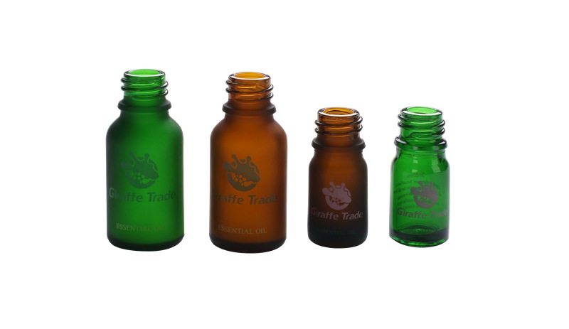 10ml amber glass bottle with euro dropper and childproof cap