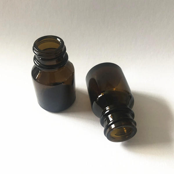 10ml amber glass essential oil bottle, 1/3OZ touch up bottle, 20/400 10ml glue bottle