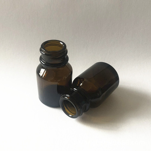 10ml amber glass essential oil bottle, 1/3OZ touch up bottle, 20/400 10ml glue bottle