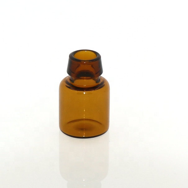 10ml amber glass vial with crown cap for oral lyophilization medicinal