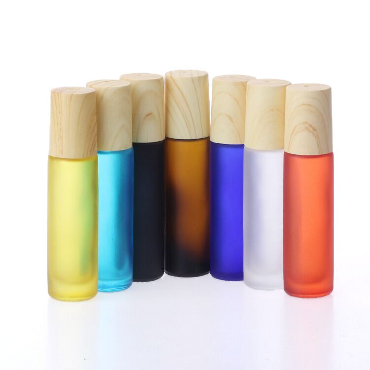 10ml bamboo grain roll on roller bottle