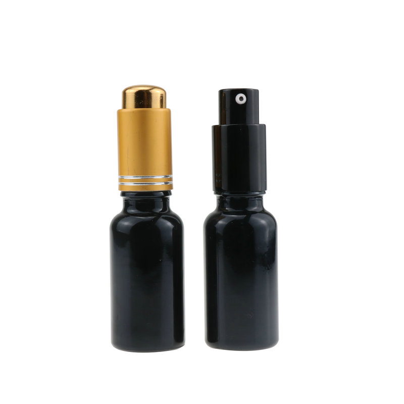 10ml black sample size perfume glass bottle with black spray top 10 ml sprayer parfum vial atomiser
