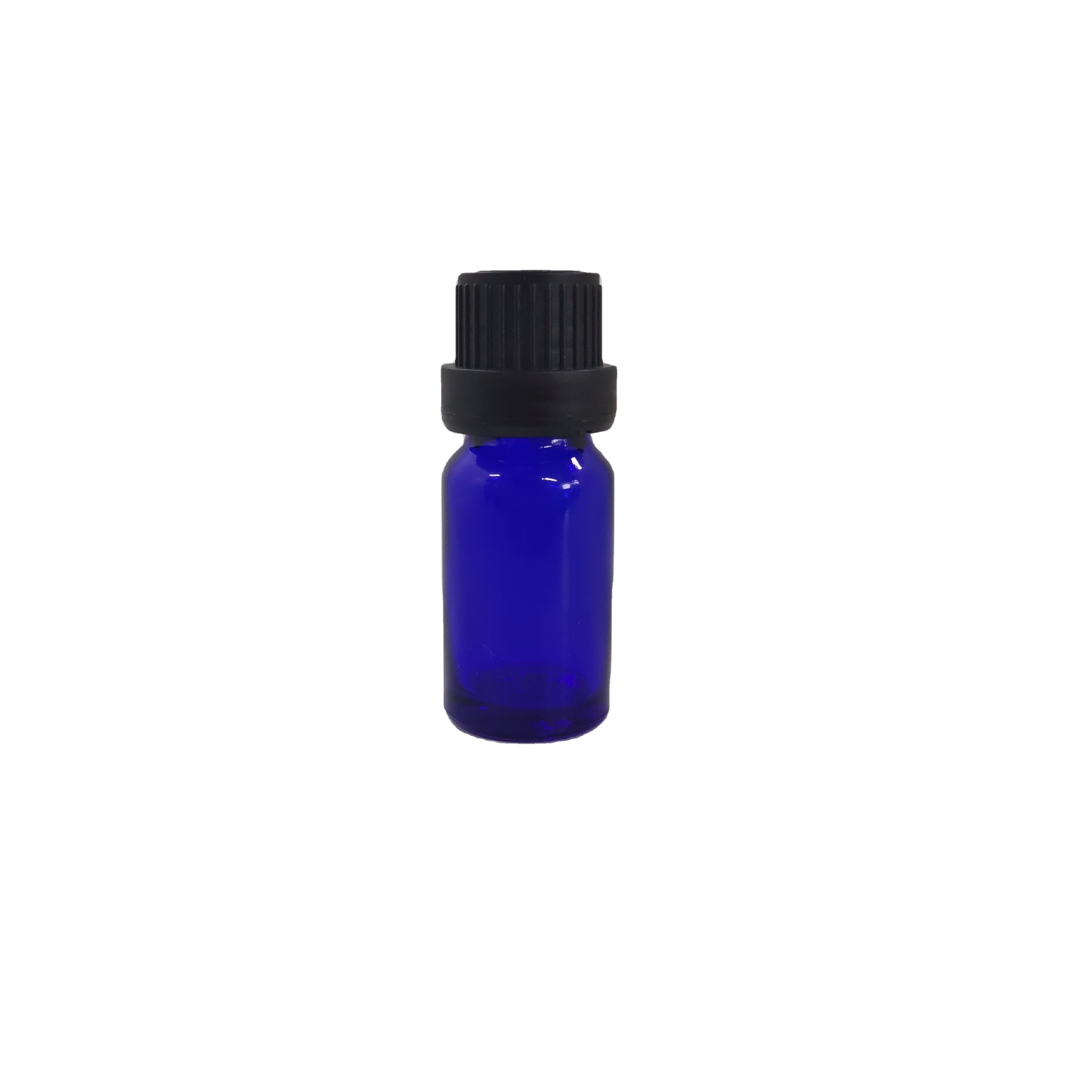 10ml blue euro glass bottle temper evident eye dropper bottle