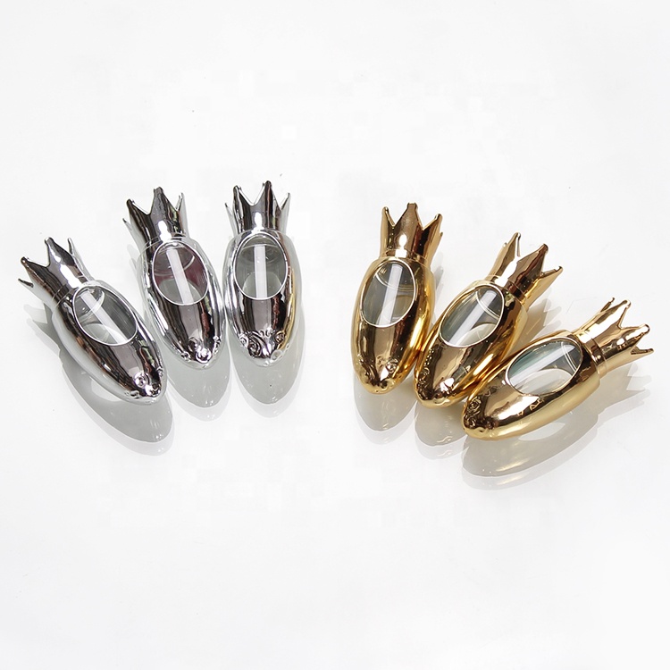 10ml bullet Crown air glass bottle Essential Oils Auto perfume diffuser bottle