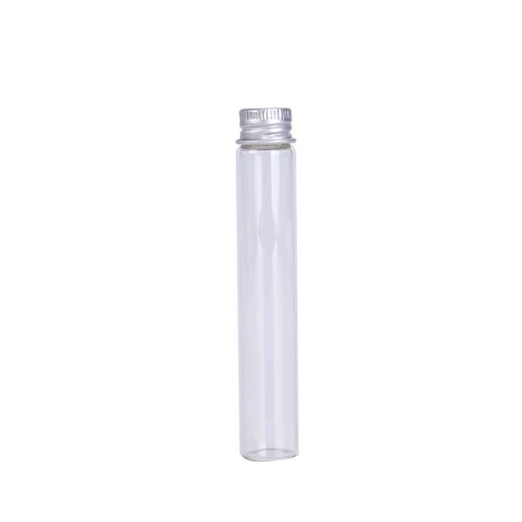 10ml burette glass bottle medicine glass bottle with metal screw cap