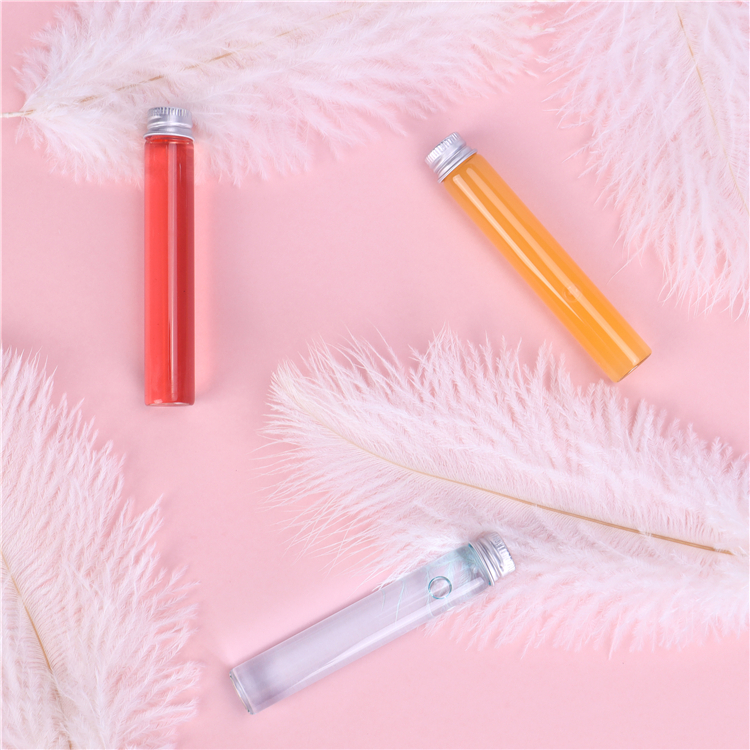 10ml burette glass bottle medicine glass bottle with metal screw cap