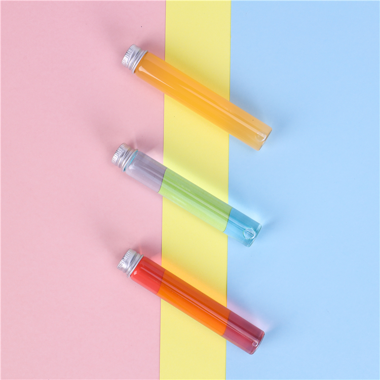 10ml burette glass bottle medicine glass bottle with metal screw cap