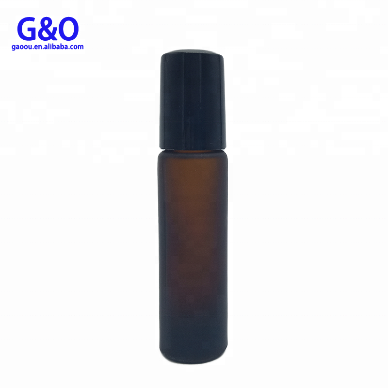 10ml clear frosted attar oil 8ml 3ml attar perfume bamboo roll on bottle roller container roll on container wood roller bottles