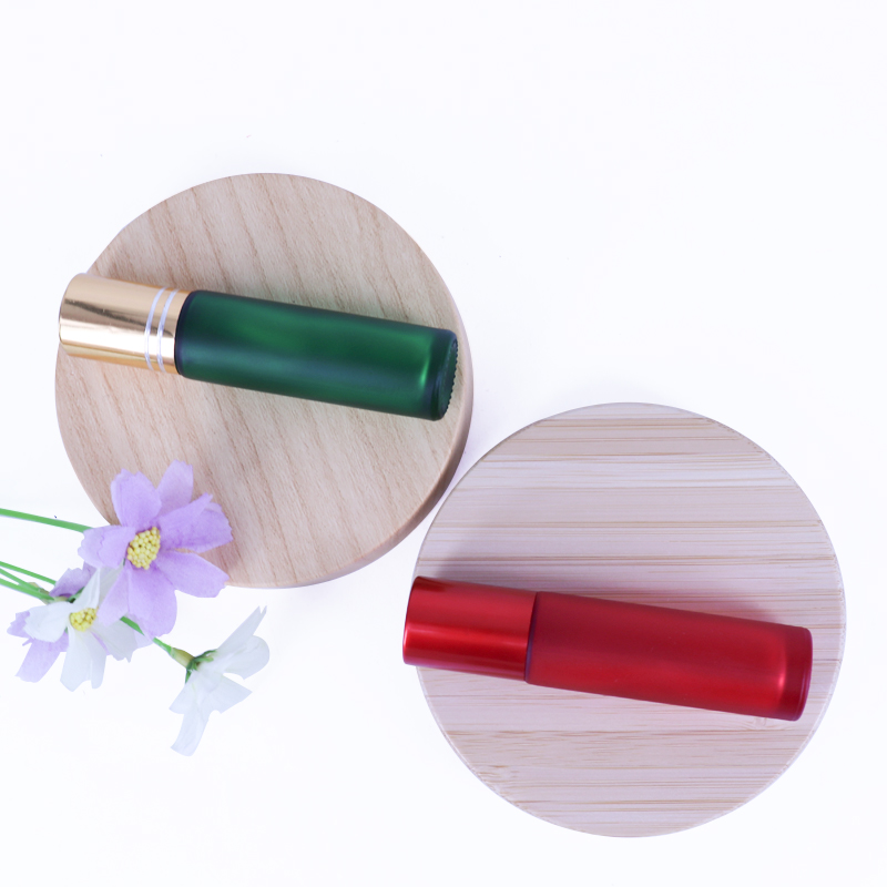 10ml clear glass roll on bottle essential oil lip gloss oil perfume roller bottles