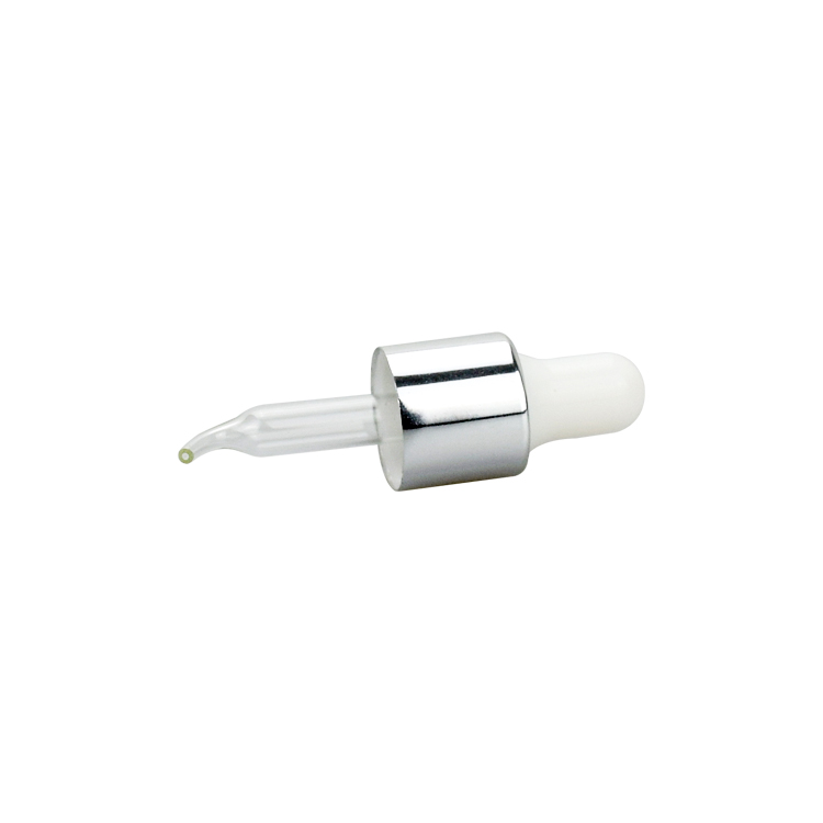 10ml clear rectangle cosmetic face body beard vitamin oil glass sample bottle with silver dropper