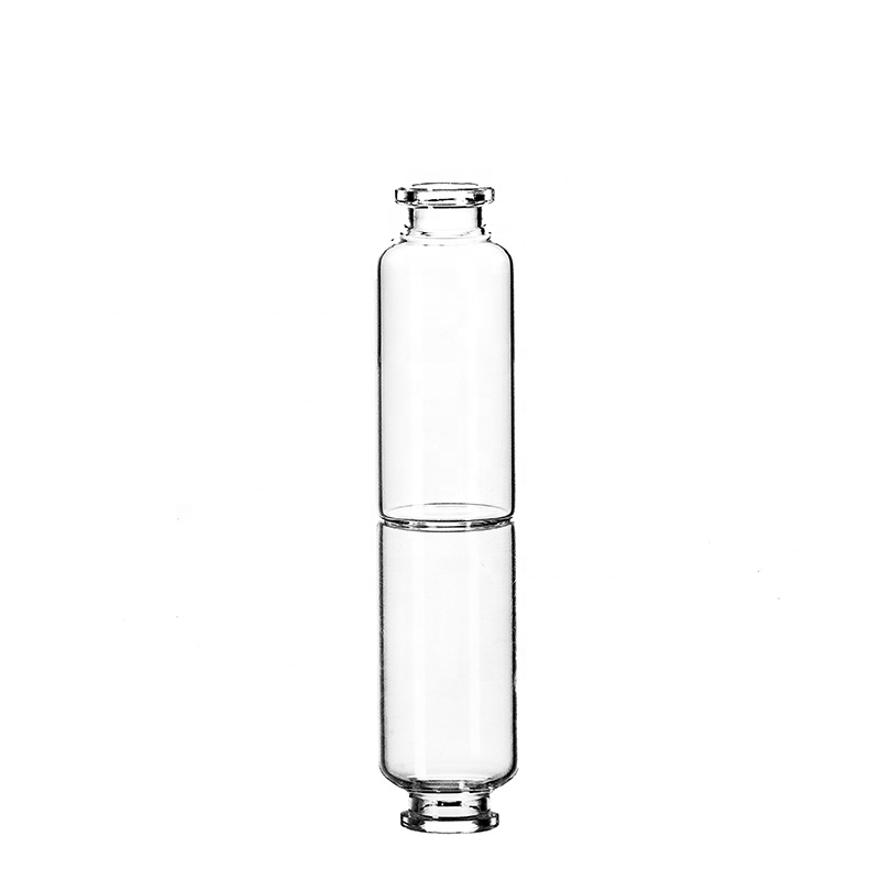 10ml clear tubular glass vial injection bottle