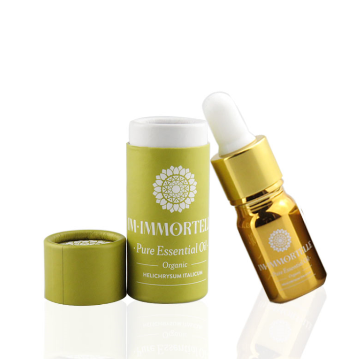 10ml electroplate gold color glass oil bottle with dropper gold glass essential oil bottle