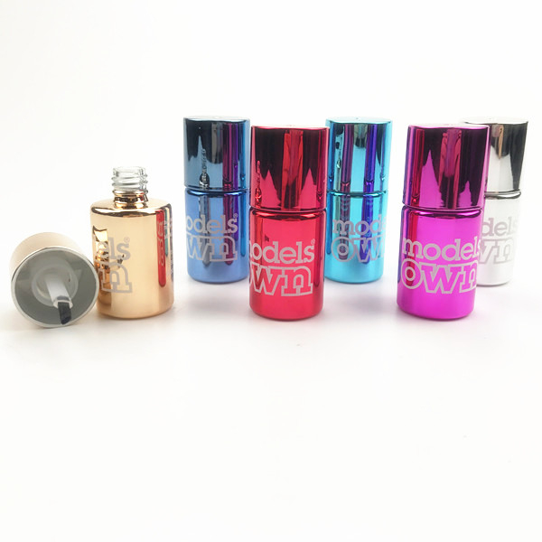 10ml elegant colored custom empty uv gel nail polish bottle