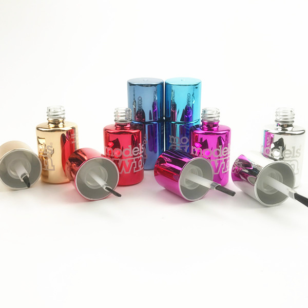 10ml elegant colored custom empty uv gel nail polish bottle