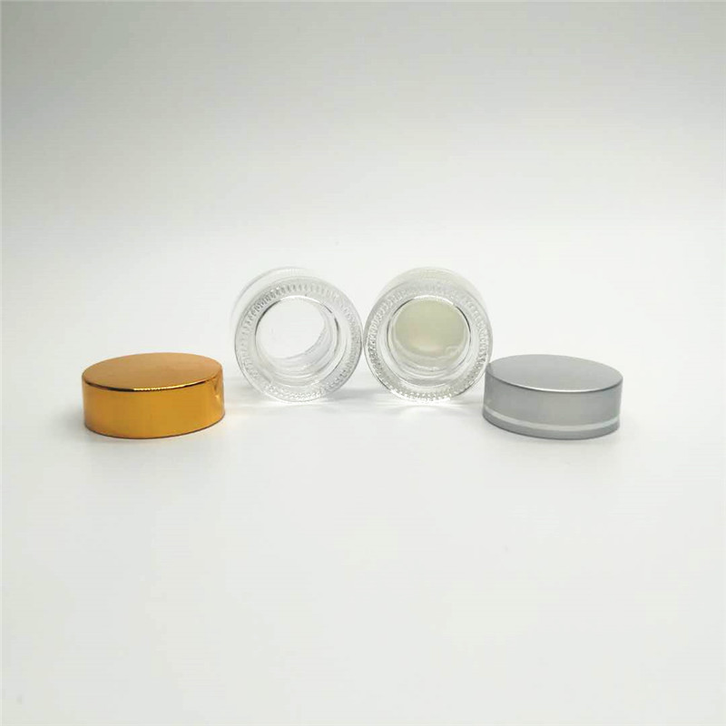 10ml factory direct cream jar with lid glass cosmetic packaging cream jar