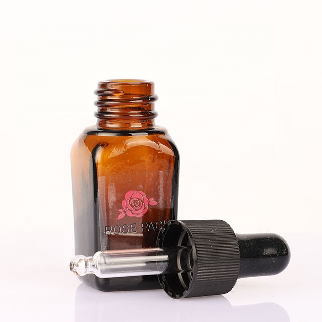 10ml glass bottle with dropper Amber essential oil 10-100ml dropper glass bottle 1 oz amber glass dropper bottles wholesale