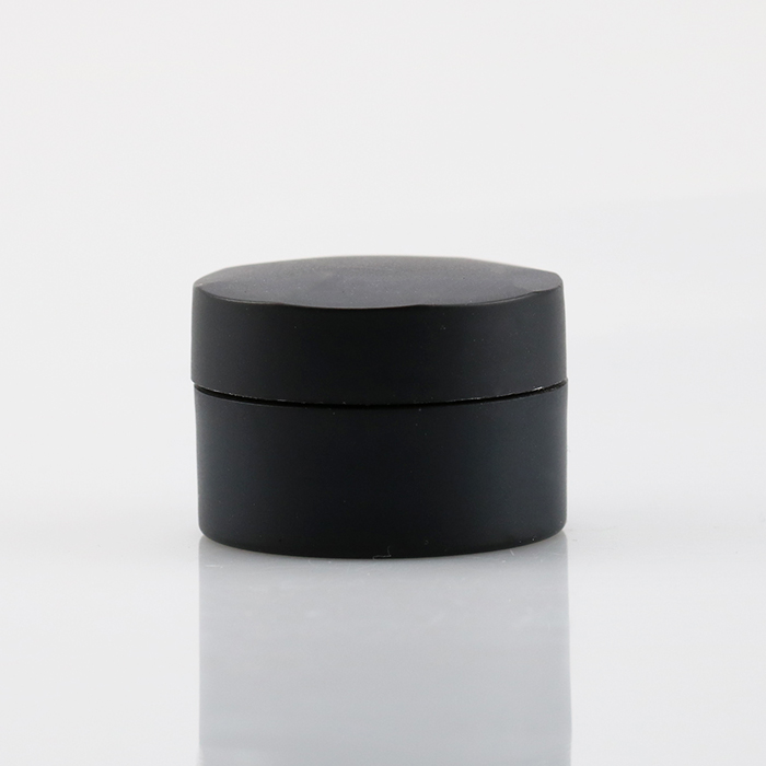 10ml matte color unique nail gel polish black cosmetic cream jar empty pp plastic container