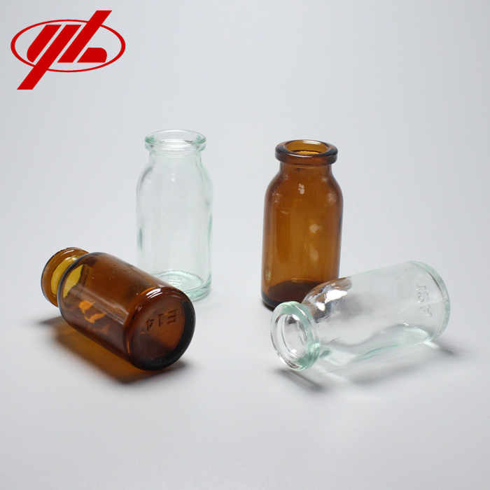 10ml moulded glass bottle glass vial for medical