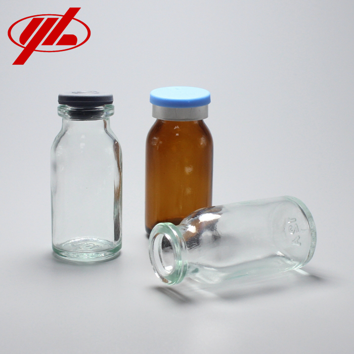 10ml moulded glass bottle glass vial for medical