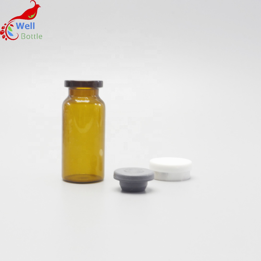 10ml penicillin glass bottle 10ml vial labels for medicine vaccine bottle for medical VB-23T