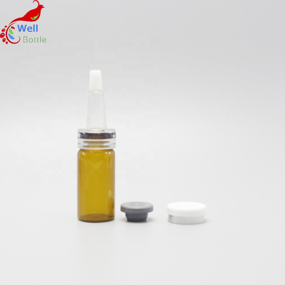 10ml penicillin glass bottle 10ml vial labels for medicine vaccine bottle for medical VB-23T
