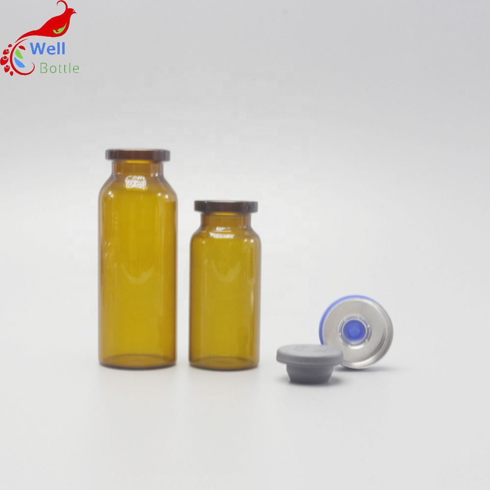 10ml penicillin glass bottle 10ml vial labels for medicine vaccine bottle for medical VB-23T