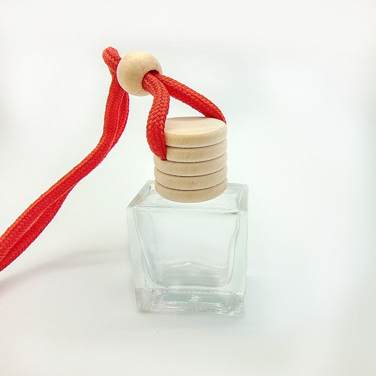 10ml red string color car diffuser glass perfume bottle